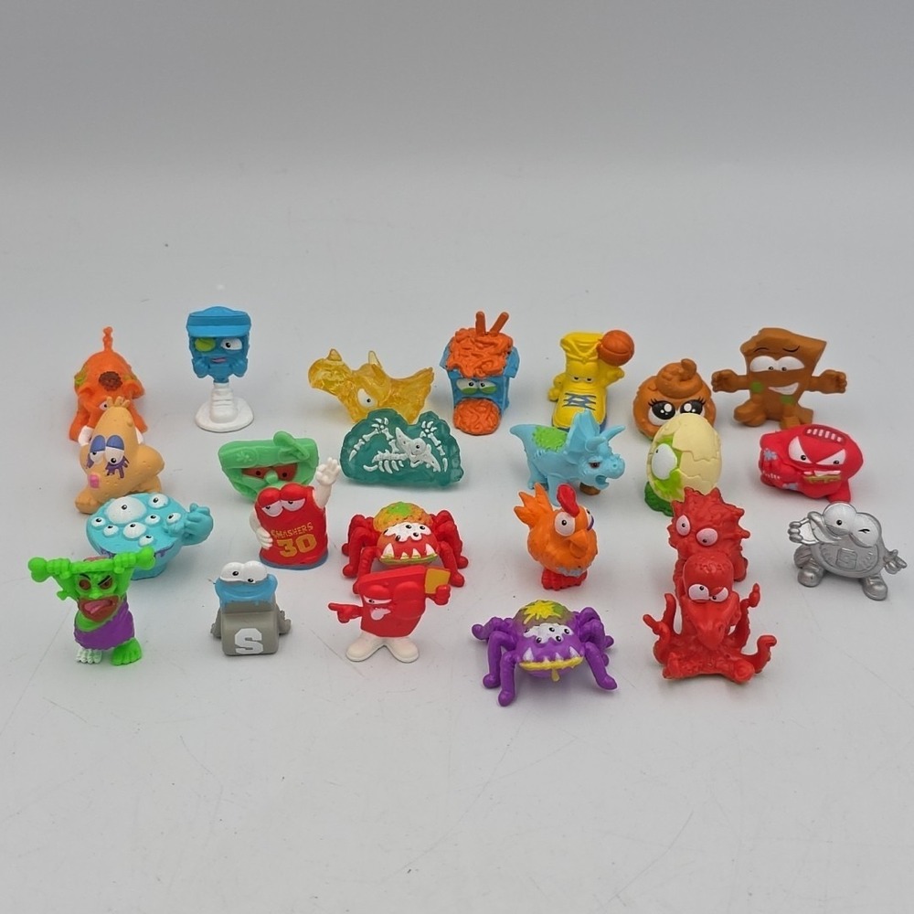 Lot Of Zuru‎ Smashers Mini Figures 24 Total
